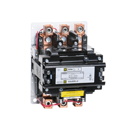 8502SGO2V06 – NEMA Contactor, Type S, nonreversing, Size 5, 270A, 200HP at 575VAC, 3 phase, up to 100kA, 3 pole, 480VAC coil, open
