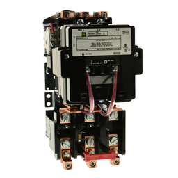 8536SEO1V08 – NEMA motor starter, Type S, nonreversing, Size 3, 90A, 50HP at 460VAC, 5kA SCCR, 3 phase, 3 pole, melting alloy, 208VAC coil, open