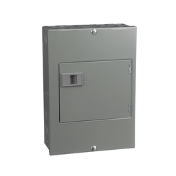 QO48M30DSGP – Generator panel, QO, 1 phase, 4 spaces, 8 circuits, 30A main breaker with interlock, NEMA1, surface cover door