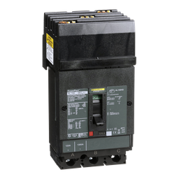 HLA36125 – Circuit breaker, PowerPacT H, 125A, 3 pole, 600VAC, 50kA, I-Line, thermal magnetic, 80%, ABC