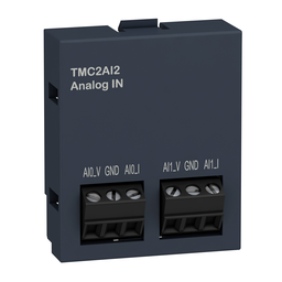 TMC2AI2 – analogue input cartridge, Modicon M221, 2 analog inputs, IO extension