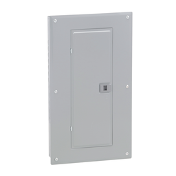 HOM2040L125PC – Load center, Homeline, 1 phase, 20 spaces, 40 circuits, 125A convertible main lugs, PoN, NEMA1, combo cover