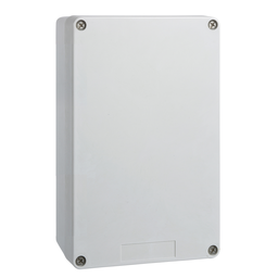 XAPA3100 – Empty control station without hinges, Harmony XAP, XB2 SL, plastic, grey, undrilled, 151x241x87mm