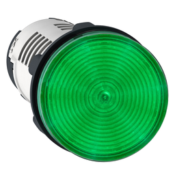 XB7EV03BP – Monolithic pilot light, Harmony XB7, plastic, green, 22mm, integral LED, 24V AC DC