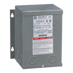 1S43F – Transformer, buck boost, encapsulated, 1kVA, 1 phase, 120x240V primary, 12/24V secondary, NEMA 3R, 115C rise