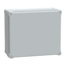 NSYTBS342916H – ABS box IP66 IK07 RAL7035 Int.H325W275D160 Ext.H341W291D168 Opaque cover H60
