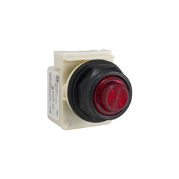 9001SKP7R31 – Pilot light, Harmony 9001SK, plastic, polycarbonate, fresnel, red, 30mm, 220-240V