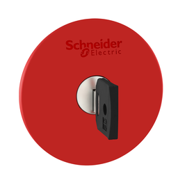 ZB4BS964 – Emergency stop head, Harmony XB4, switching off, metal, red mushroom 60mm, 22mm, trigger latching key release