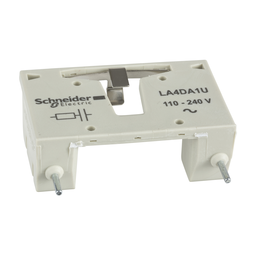 LA4DA1E – TeSys Deca, suppressor module, RC circuit, 24…48V AC
