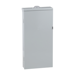 QO318L200GRB – Load center, QO, 3 phase, 18 spaces, 18 circuits, 200A fixed main lugs, NEMA3R, gnd bar