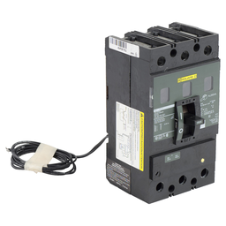 LAL362251021 – Circuit breaker, LA, 225A, 3 pole, 600VAC, 22kA, 250VDC, 10kA, lugs, thermal magnetic, shunt trip