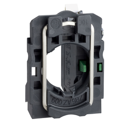 ZB5AZ1015 – Single contact block with body fixing collar, Harmony XB5, plastic, spring clamp terminal, 1NO