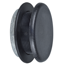Square D 9001K52 30 mm Black NEMA 1/2/3/4/4X/6/12/13 Round Push Button Closing Plate