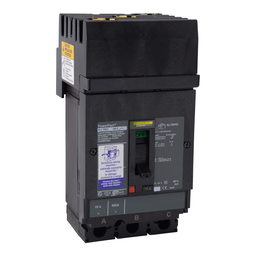 HJA36150SN – Circuit breaker, PowerPacT H, 150A, 3 pole, 600VAC, 25kA, I-Line, thermal magnetic, 80%, shunt, ABC