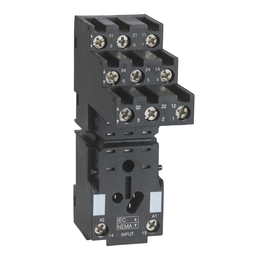 RXZE2S111M – socket, Harmony Electromechanical Relays, for RXM3 relays, screw connec to rs, separate contact