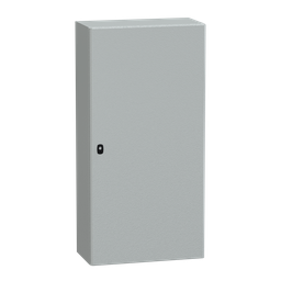 NSYS3D12630 – Wall mounted steel enclosure, PanelSeT S3D, plain door, without mounting plate, 1200x600x300mm, IP66, IK10