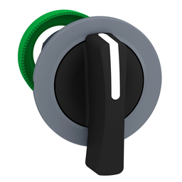 ZB5FJCUST02 – FLUSH MOUNTED BLACK SELECTOR SWITCH HEAD