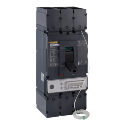 LGL36400CU53X – Circuit breaker, PowerPacT L, 400A, 3 pole, 600VAC, 18kA, lugs, Micrologic 5.3E, 100%