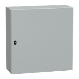 NSYS3D8830 – Wall mounted steel enclosure, PanelSeT S3D, plain door, without mounting plate, 800x800x300mm, IP66, IK10
