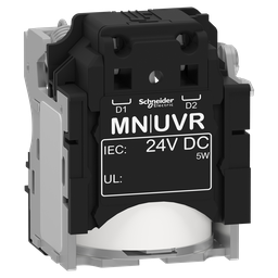 LV429410 – Undervoltage release MN, ComPacT NSX, rated voltage 24VDC, screwless spring terminal connections