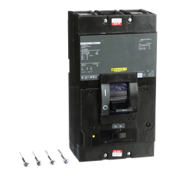 LHL26400 – Circuit breaker, LH, 400A, 2 pole, 600VAC, 25kA, 250VDC, 50kA, lugs, thermal magnetic