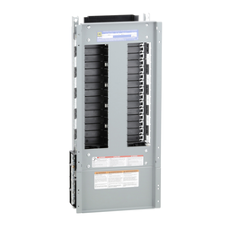 NF430L1C – Panelboard interior, NF, main lugs, 125A, Cu bus, 30 pole spaces, 3 phase, 4 wire, 600Y/347VAC max