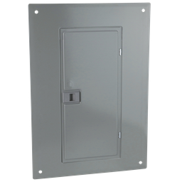 HOMC21UC – Replacement cover, Homeline, for 20 space load center, combination flush and surface, gray
