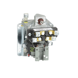 9050AO10EV02 – Timing Relay, Type A, pneumatic, on delay, 0.1 to 60 seconds, 15A, 600V, SPDT, timed, 110/120VAC 50/60Hz coil, open