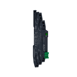 SSL1A12BDPR – pre-assembled relay,  Harmony Solid State Relays, 2A, zeroVoltage switching, spring sockets, input 16…30V DC, output 24…250V AC