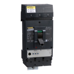 LGA36600U31X – Circuit breaker, PowerPacT L, 600A, 3 pole, 600VAC, 18kA, I-Line, MicroLogic 3.3, 80%, ABC