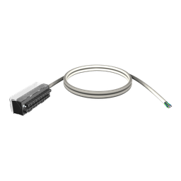 BMXFTW301S – shielded cord set, Modicon X80, 20-way terminal, one end flying leads, 3m