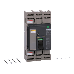 PJL36000S12 – Automatic switch, PowerPacT P, 1200A, 3 pole, 600VAC, 25kA, lugs, magnetic