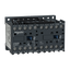 Reversing contactor, TeSys K, 3P, AC-3, lt or eq to 440V 6A, 1 NC, 24VDC coil