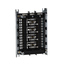 Panelboard interior, NQ, main lugs, 600A, Cu bus, 24 pole spaces, 3 phase, 4 wire, 240VAC, 48VDC