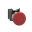 22mm push button, Harmony XB4, metal base, turn to release push button, 40mm red mushroom button, 6A at 120VAC, 1NC