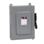 Safety switch, heavy duty, non fusible, 60A, 6 pole, 60hp, 600VAC/DC, NEMA 12