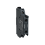 Auxiliary contact block, TeSys Deca, 2NC, side mounting, screw clamp terminals