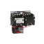 NEMA starter, Type S, reversing, horizontal, Size 1, 27A, 10HP at 575VAC, up to 100kA SCCR, 3 phase, 3 pole, Motor Logic SSOLR, 120VAC coil, open [TAA]