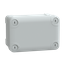 ABS industrial box, PanelSeT TBS, 93x72x138mm, int. 80x65x125mm, low plain cover, IP66, IK07, RAL 7035