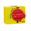 Rotary handle, TeSys GV4, direct, fixed, red, IP54