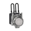 Push-to-test pilot light, Harmony XB4, metal, white, universal LED, screw clamp terminals, 24V