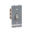Switch, manual, 30A, 3 pole, 10 HP at 575 VAC, three phase, toggle operated, no indicator, NEMA 1 flush mount