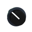 Head for selector switch, Harmony XB5, flush mounted black knurled knob 2 pos return r to l
