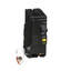 Mini circuit breaker, QO, 20A, 2 pole, 120/240VAC, 10kA, plug in, 6mA grd fault A, pigtail, clam