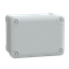 ABS industrial box, PanelSeT TBS, 121x87x164mm, int. 105x80x150mm, low plain cover, IP66, IK07, RAL 7035