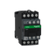 IEC contactor, TeSys D, nonreversing, 25A resistive, 4 pole, 2 NO and 2 NC, low consumption 24VDC coil, open style