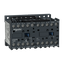 Reversing contactor, TeSys K, 3P, AC-3, lt or eq to 440V 12 A, 1 NO, 24VDC coil