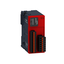 safety module, Modicon TM3, 1 function, Cat 3 PL d, SIL CL2, spring, 24V DC