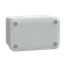 ABS industrial box, PanelSeT TBS, 74x62x116mm, int. 65x55x105mm, low plain cover, IP66, IK07, RAL 7035