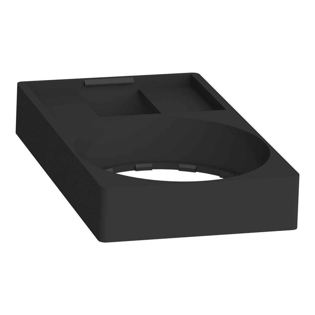 Mayer-DDS-Legend holder 30x50mm, Harmony XB4, plastic, without legend 18x27mm, for flush mounting-2